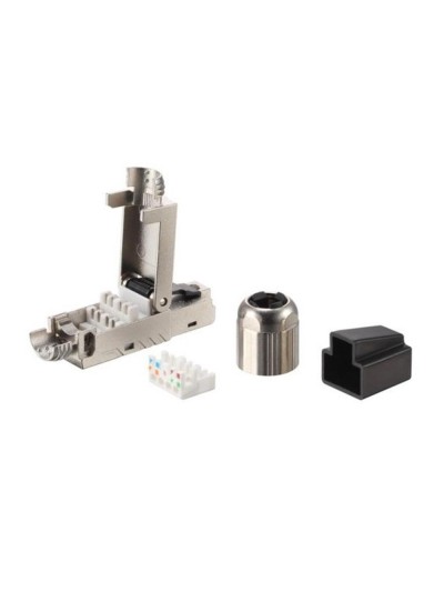 Kit 5 uds conectores rj45 equip categoria 8.1 stp