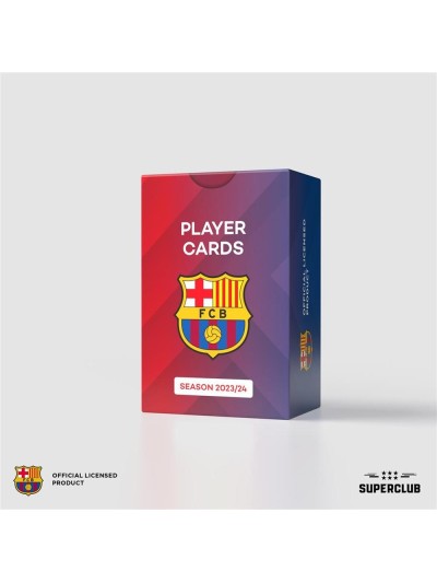 Juego de mesa superclub barcelona player cards 2023 - 24 ingles