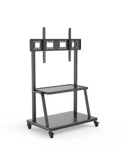 Soporte suelo con ruedas ewent vesa hasta 120 pulgadas 1000x600mm max 120kg