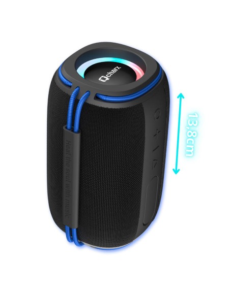 Altavoz qcharx flow mini negro 10w