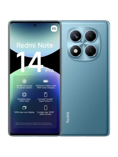 Movil xiaomi redmi note 14 pro 8 - 256gb azul