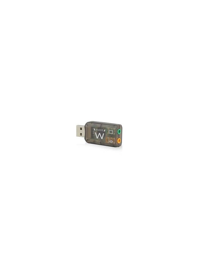 Adaptador de audio ewent sonido virtual 3d 5.1 - usb 2.0 Adaptador de audio ewent sonido virtual 3d 5.1 - usb 2.0