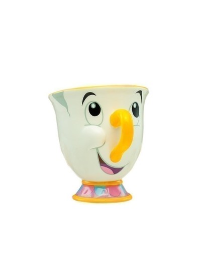 Taza 3d paladone disney chip la bella y la bestia