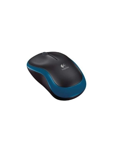 Mouse logitech wireless m185 optico azul 2.4ghz