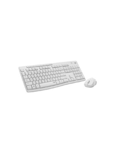Teclado + mouse logitech mk295 silent blanco wireless inalambrico