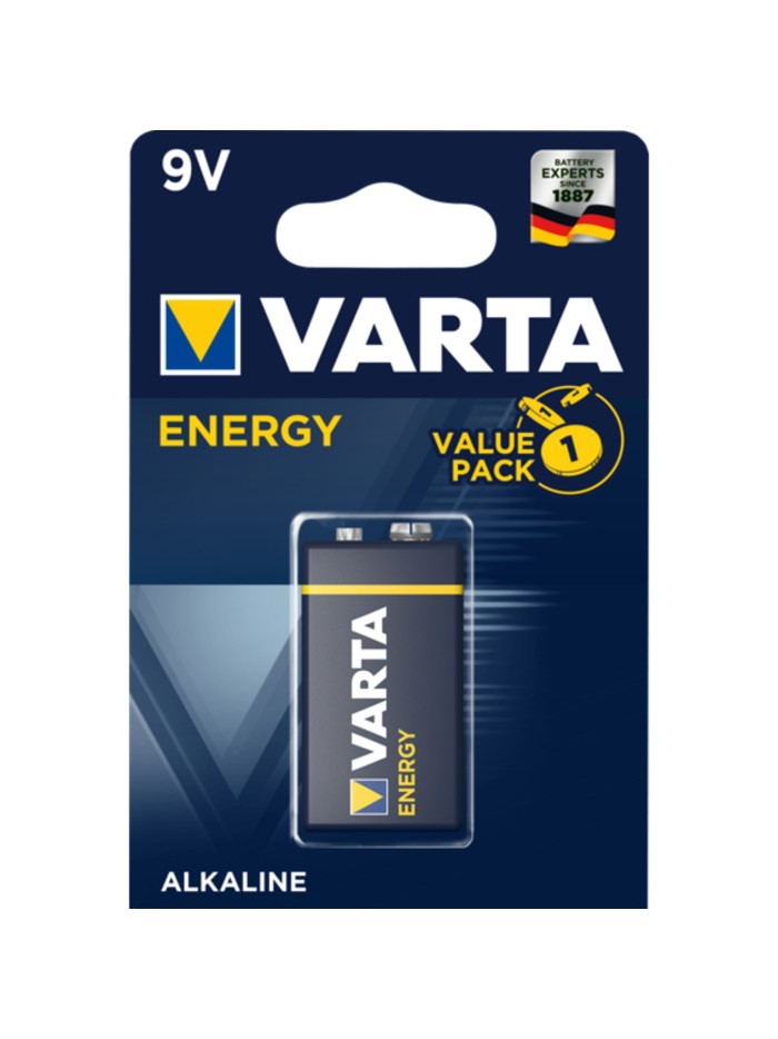 Blister pilas varta alcalina energy 6lr61 9v Blister pilas varta alcalina energy 6lr61 9v