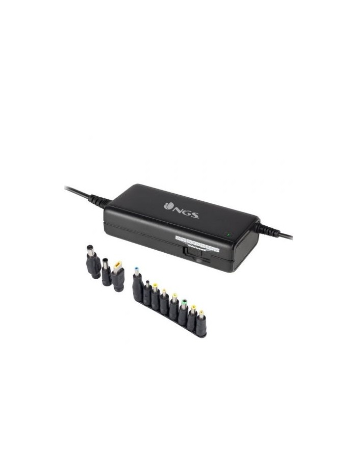 Cargador de portatil ngs ban universal - 90w - 11 conectores - 12 - 20v Cargador de portatil ngs ban universal - 90w - 11 conectores - 12 - 20v