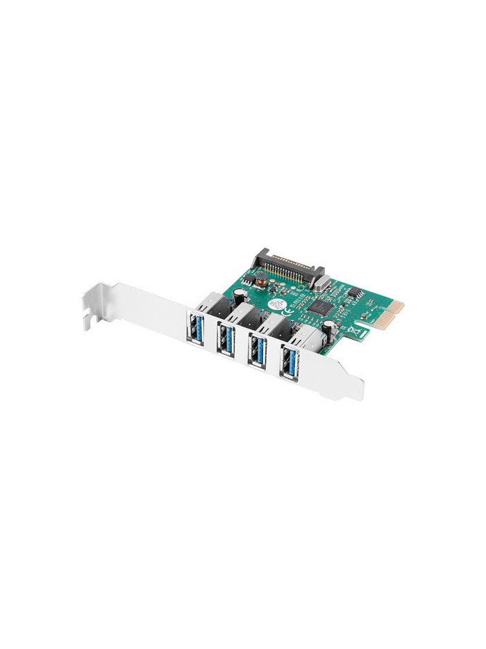 Tarjeta pci express lanberg x1 a 4x usb tipo a 3.1 gen1 low profile Tarjeta pci express lanberg x1 a 4x usb tipo a 3.1 gen1 low profile