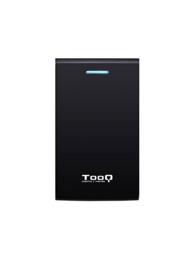 Caja externa 2.5 pulgadas sata tooq tqe - 2526b negro usb 3.0 - 5gbps - compatible hdd 9.5mm - 12.5mm