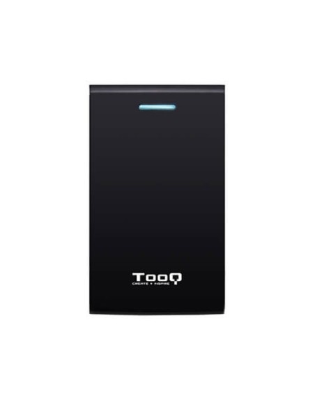 Caja externa 2.5 pulgadas sata tooq tqe - 2526b negro usb 3.0 - 5gbps - compatible hdd 9.5mm - 12.5mm