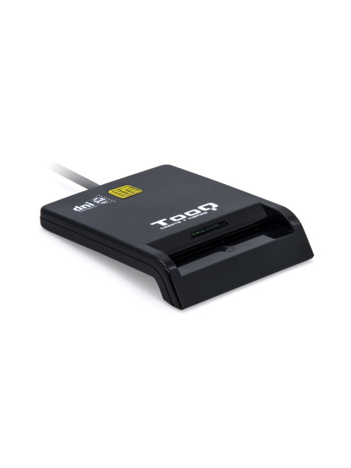 Lector de tarjetas externo tooq tqr - 211b dnie sim usb - c negro Lector de tarjetas externo tooq tqr - 211b dnie sim usb - c negro