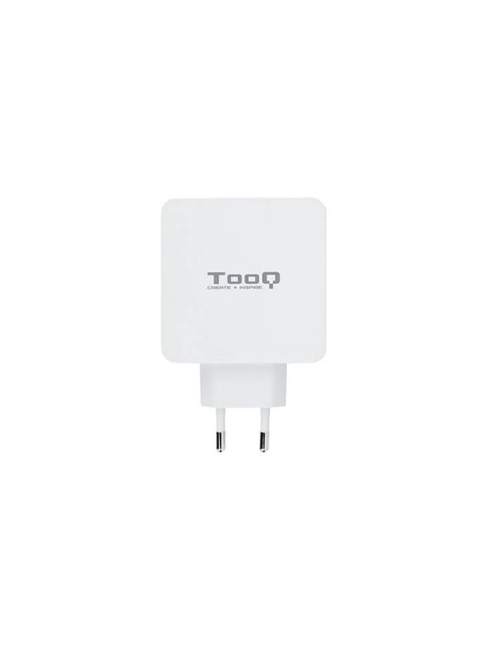 Cargador doble usb tipo c pd + usb tipo a qc3.0 tooq blanco usb tipo c pd - usb tipo a qc3.0 - 48w - blanco Cargador doble usb tipo c pd + usb tipo a qc3.0 tooq blanco usb tipo c pd - usb tipo a qc3.0 - 48w - blanco