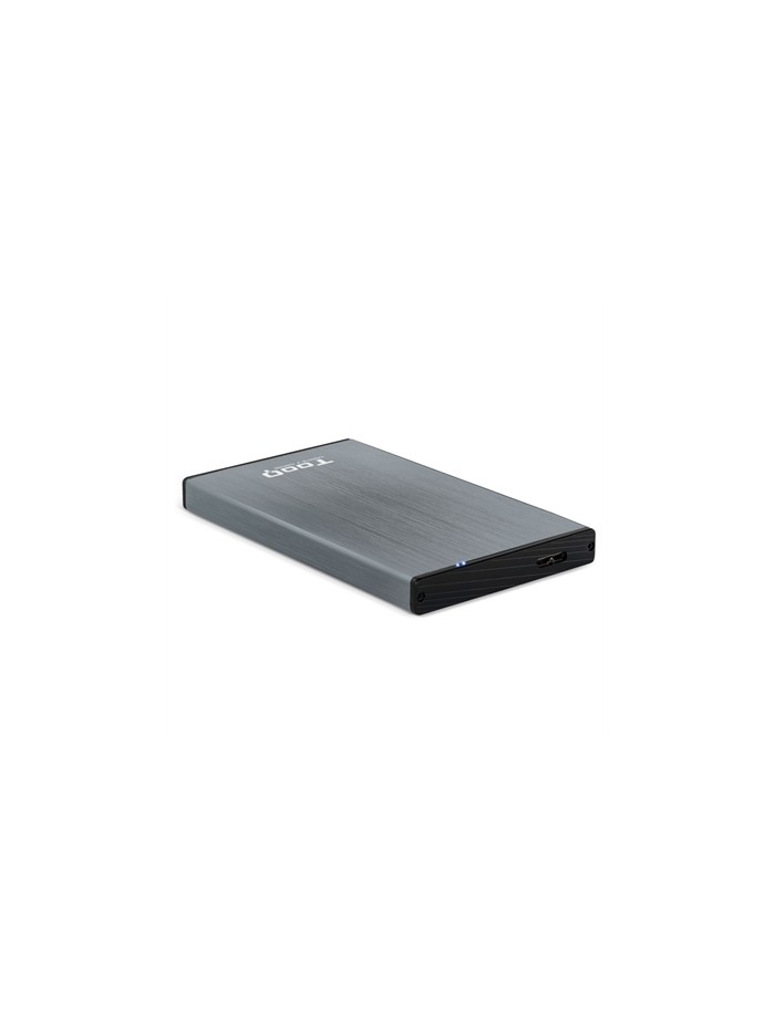 Caja externa tooq tqe - 2527g para hhd - ssd 2.5 pulgadas 9.5mm sata usb 3.0 gris Caja externa tooq tqe - 2527g para hhd - ssd 2.5 pulgadas 9.5mm sata usb 3.0 gris