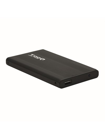 Caja externa tooq tqe - 2510b hdd - ssd 2.5 pulgadas 9.5mm sata usb 2.0 negra
