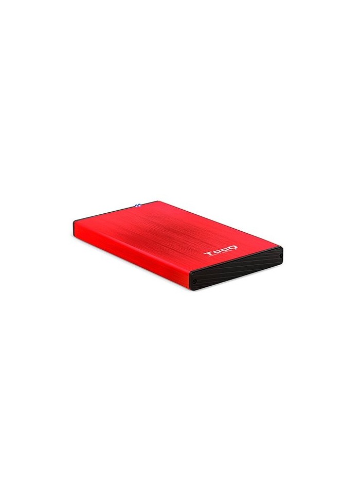 Caja externa tooq tqe - 2527r para hdd 2.5 pulgadas 9.5mm sata 3 usb 3.2 rojo Caja externa tooq tqe - 2527r para hdd 2.5 pulgadas 9.5mm sata 3 usb 3.2 rojo