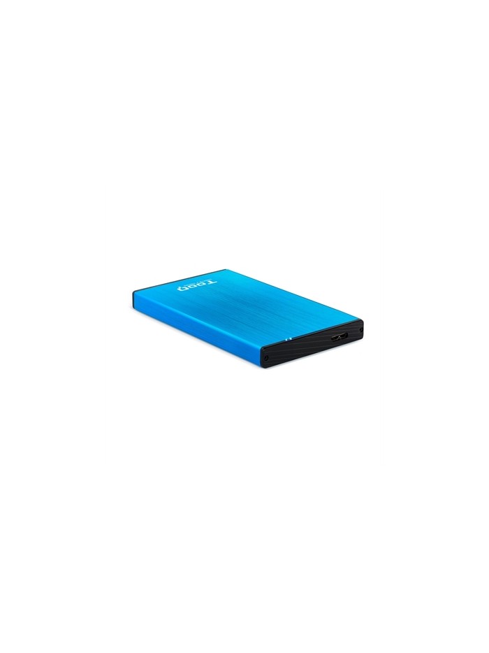 Caja externa tooq tqe - 2527bl para hdd 2.5 pulgadas 9.5mm sata 3 usb 3.0 - 3.1 azul Caja externa tooq tqe - 2527bl para hdd 2.5 pulgadas 9.5mm sata 3 usb 3.0 - 3.1 azul