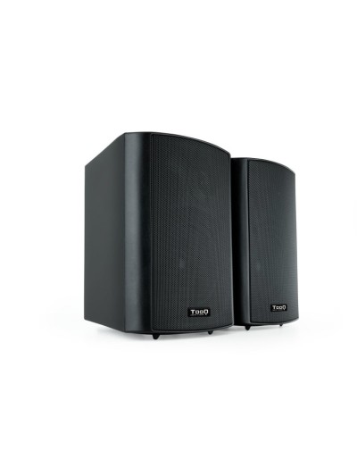 Altavoces autoamplificados pared tooq tqows - 01b con soporte