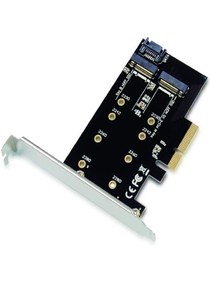 Tarjeta controladora conceptronic emrick04b pci express 3.0 x4 - 2 x ssd m.2 Tarjeta controladora conceptronic emrick04b pci express 3.0 x4 - 2 x ssd m.2