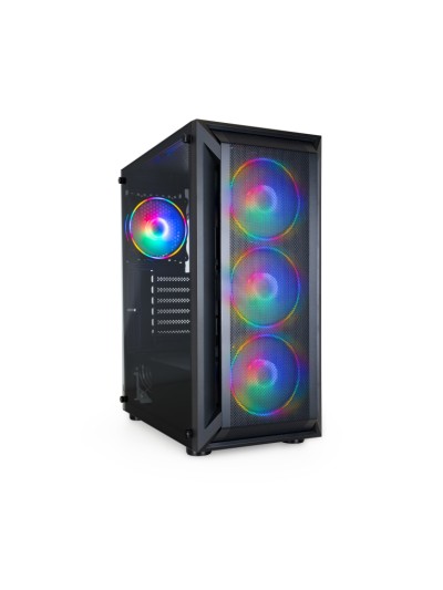 Caja semitorre gaming tooq tqgcc101 - b ragnarok negra