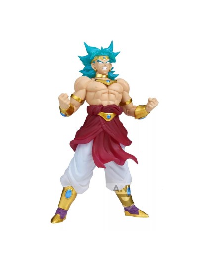 Figura banpresto dragon ball z clearise super saiyan broly 17cm