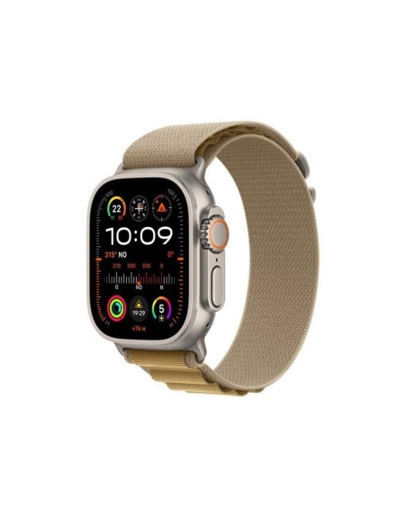 Smartwatch apple watch ultra 2 gps + cell 49mm natural titanium case tan alpine loop medium