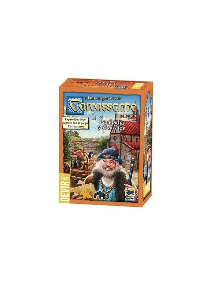 Juego de mesa devir carcassonne la abadia y el alcalde Juego de mesa devir carcassonne la abadia y el alcalde