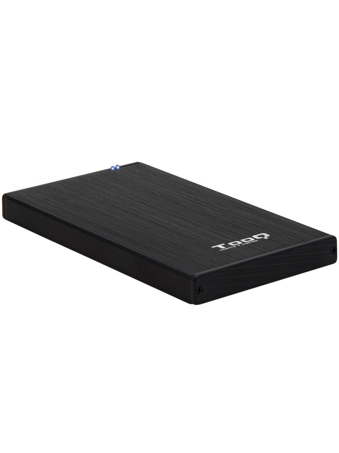 Caja externa tooq tqe - 2527b para hdd - ssd 2.5 pulgadas 9.5mm sata usb 3.0 negra Caja externa tooq tqe - 2527b para hdd - ssd 2.5 pulgadas 9.5mm sata usb 3.0 negra