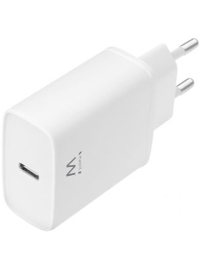Cargador usb tipo c ewent ew1320 compacto 20w