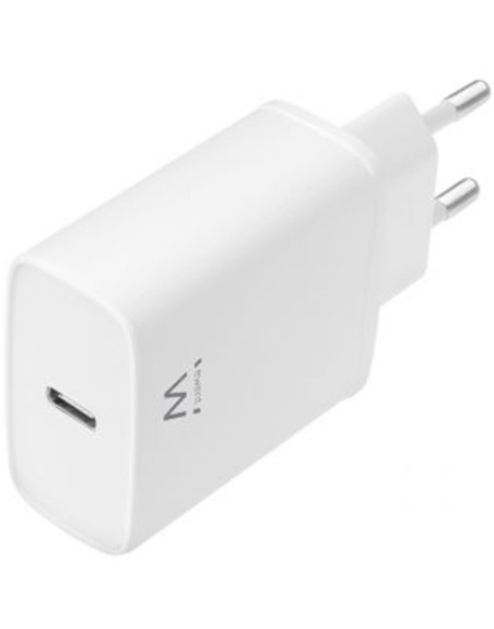 Cargador usb tipo c ewent ew1320 compacto 20w
