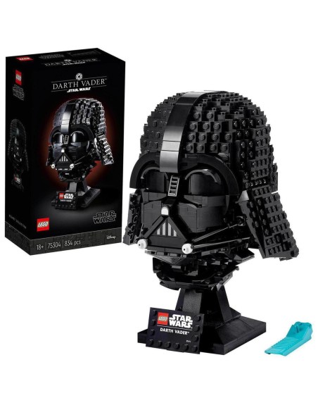 Lego construcciones star wars casco darth vader