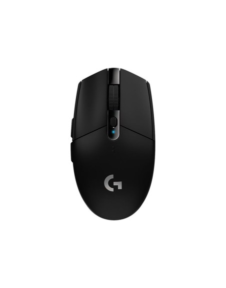 Mouse raton logitech g305 lightspeed optico wireless inalambrico 12000ppp 6 botones negro