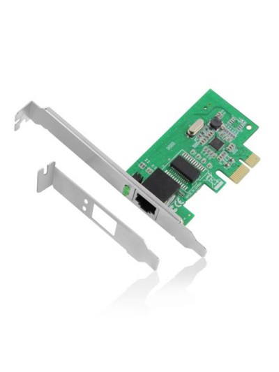 Tarjeta de red ethernet pci.express 10 - 100 - 1000 ewent incluye perfil bajo lp low profile