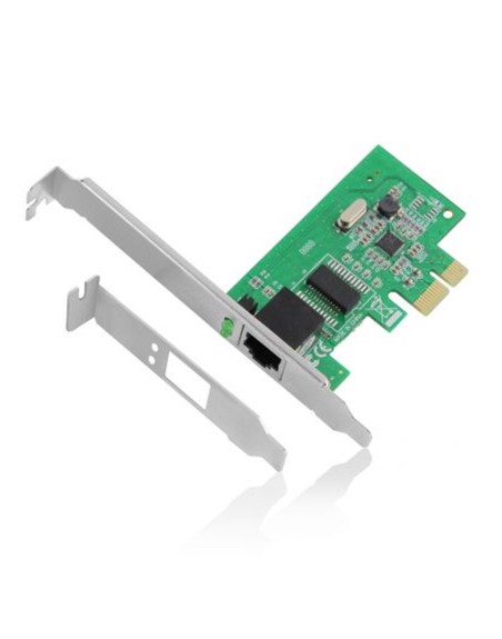 Tarjeta de red ethernet pci.express 10 - 100 - 1000 ewent incluye perfil bajo lp low profile