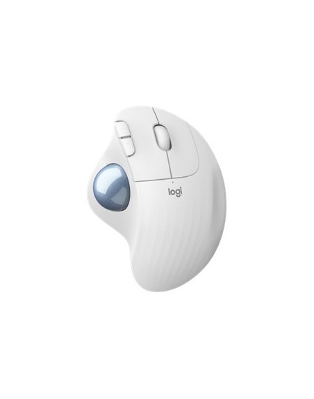 Mouse raton logitech ergo m575 bluetooth & wireless blanco