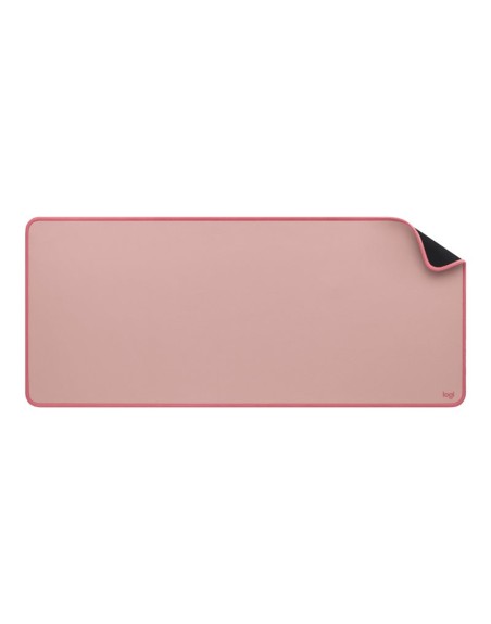 Alfombrilla logitech desk mat - studio series rosa oscuro