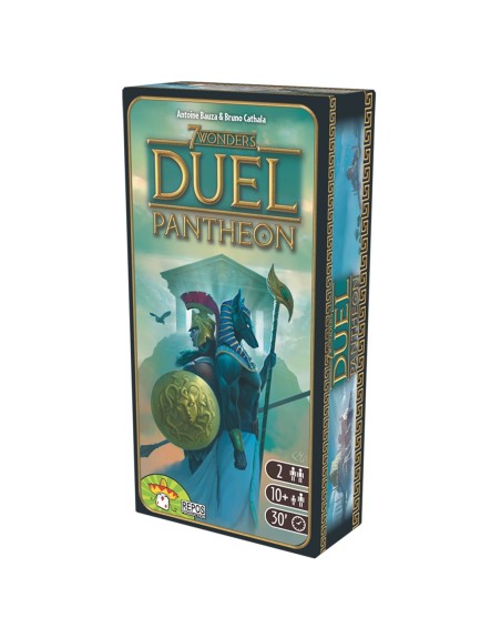 Juego de mesa 7 wonders: duel pantheon pegi 10