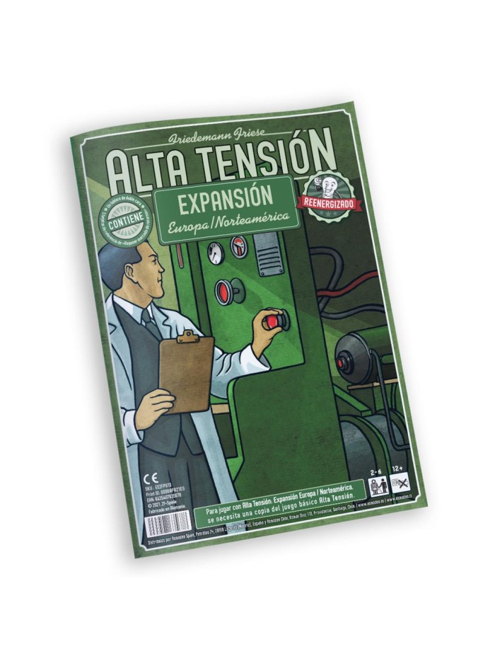 Juego de mesa alta tension expansion europa y norteamerica pegi 12 Juego de mesa alta tension expansion europa y norteamerica pegi 12