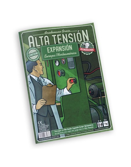 Juego de mesa alta tension expansion europa y norteamerica pegi 12