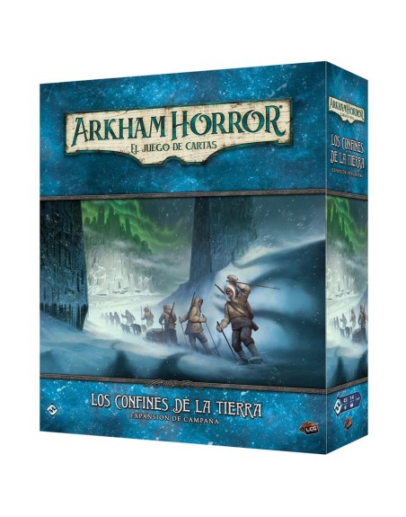 Juego de cartas arkham horror lcg: confines de la tierra exp. campaña pegi 14