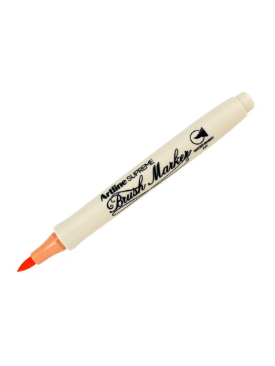 Rotulador artline supreme brush epfs pintura base de agua punta tipo pincel trazo fino ocre