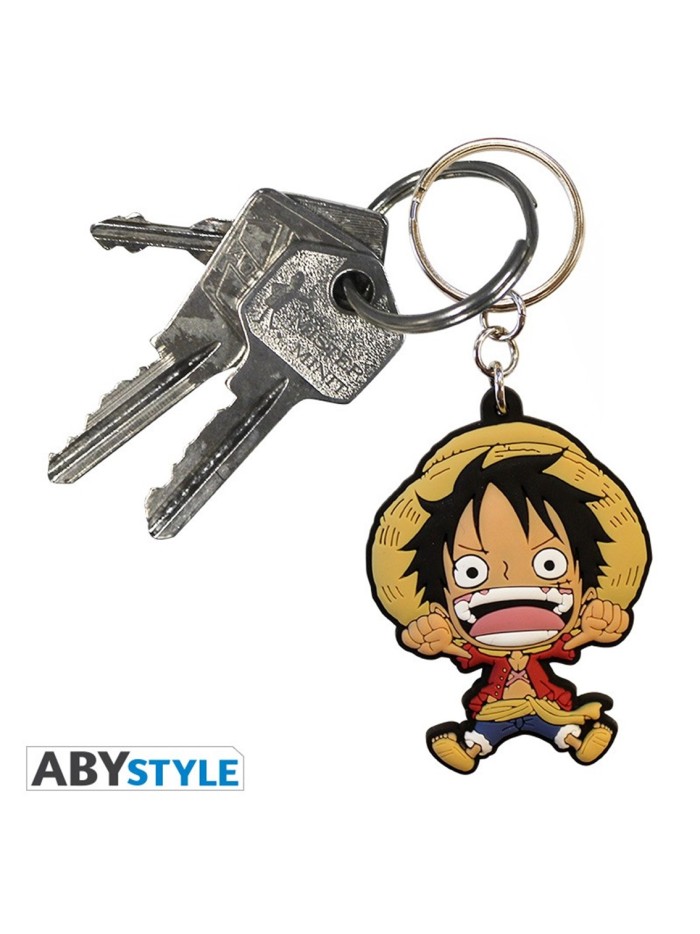 Llavero pvc abystyle luffy super deformed Llavero pvc abystyle luffy super deformed