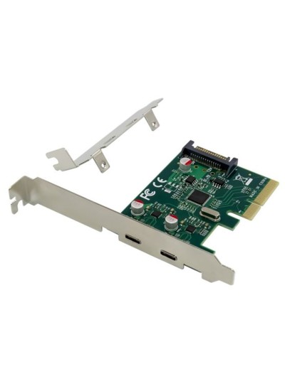 Tarjeta conceptronic emrick07g pci express 4x 2 puertos usb 3.2 gen2 (2xusb - c)