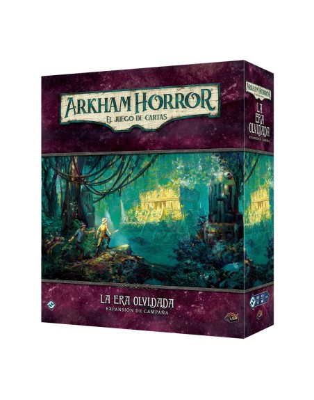 Juego de mesa arkham horror lcg la era olvidada expansion campaña edad recomendada 14