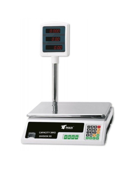 Bascula de cocina digital thulos th - bd30 carga maxima 30kg bateria recargable