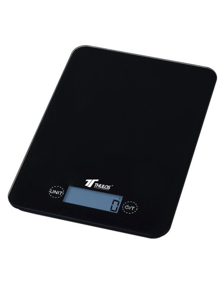 Bascula de cocina digital thulos th - ds107 negro carga maxima 5kg