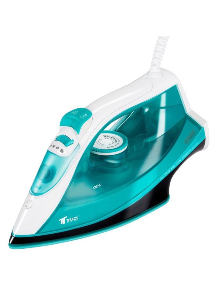 Plancha de vapor thulos th - pv2215 verde 2200w Plancha de vapor thulos th - pv2215 verde 2200w
