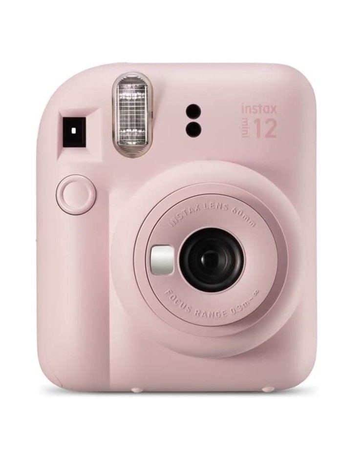 Camara fujifilm mini instax 12 flash - autoexposicion - rosa pastel Camara fujifilm mini instax 12 flash - autoexposicion - rosa pastel