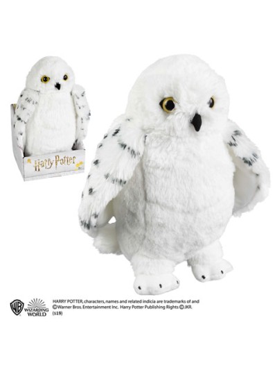 Peluche the noble collection harry potter hedwig