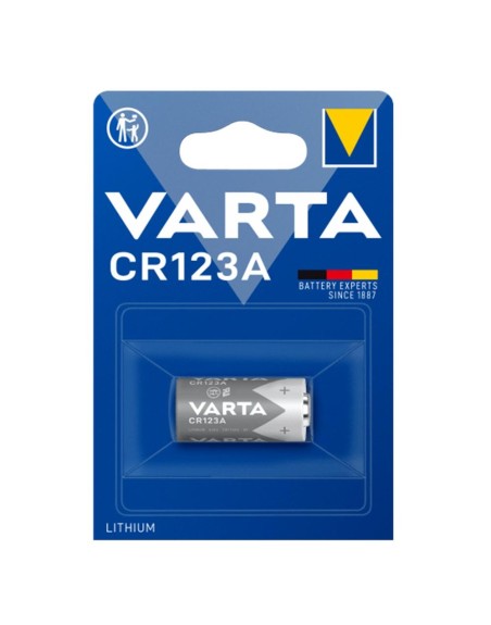 Blister pilas varta litio 3v cr123a