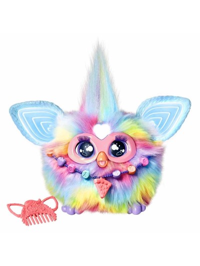 Juguete interactivo hasbro furby tie dye